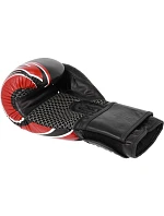 model 21898705 kožené boxerské rukavice černočervené - MASTERS FIGHT EQUIPMENT model 21898705 kožené boxerské rukavice černočervené - MASTERS FIGHT EQUIPMENT