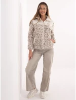Bluza model 21801758 beżowy - FPrice Bluza model 21801758 beżowy - FPrice