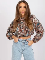 Blúzka DHJ BZ 15170.39 tmavá lila Blúzka DHJ BZ 15170.39 tmavá lila