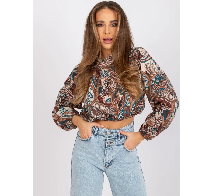 Blúzka DHJ BZ 15170.39 tmavá lila Blúzka DHJ BZ 15170.39 tmavá lila