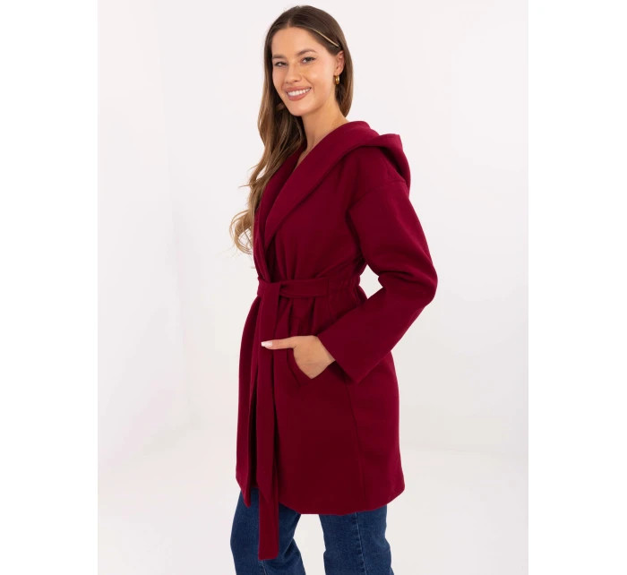 Płaszcz IT PL model 21320012 bordowy - FPrice