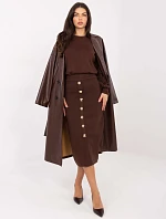 Sukňa PM SD W937.79 hnedá