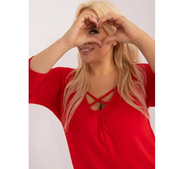 Halenka RV BZ model 15068006 červená - FPrice Halenka RV BZ model 15068006 červená - FPrice