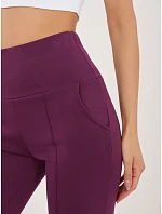 Spodnie dresowe RV DR model 22109886 ciemny fioletowy - FPrice