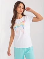 T shirt RV TS model 21338679 biały - FPrice