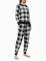 Dámske tepláky QS6302E-2ZJ sivočierna - Calvin Klein