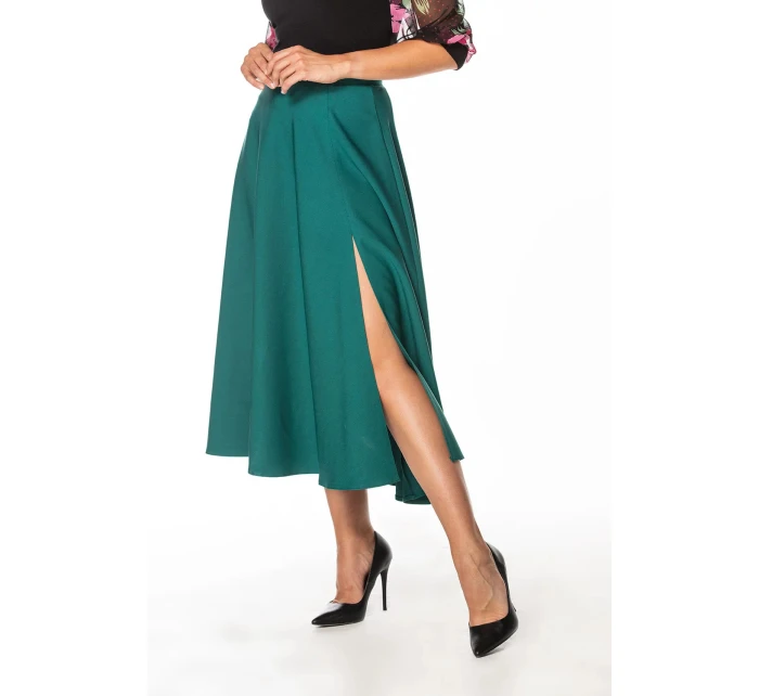 Dámska sukňa T361/6 smaragdová - Tessita