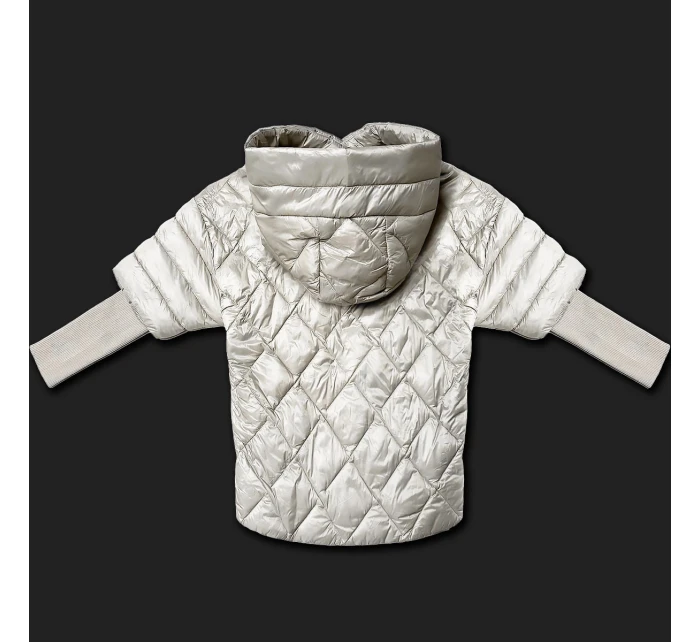 Dámska bunda Minority (M2-6701-12) ecru - Goodlooking