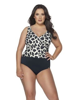 Dámske jednodielne plavky 54 námornícka modrá - AVA