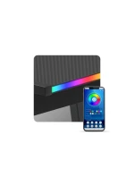 Herní stůl Hero model 21335676 Black RGB - Huzaro