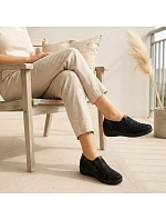 Dámske pohodlné čižmy Unisoft 8910 slip-on v maskáčoch