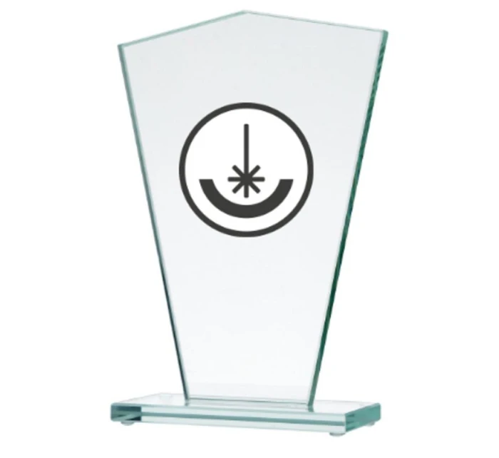 Gravírovaná sklenená trofej Gravírovaná sklenená trofej