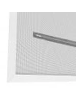 MOSKYTIÉRA NA STREŠNÉ OKNO 140X170 ČIERNY POLYESTER + PÁSIK NA SUCHÝ ZIPS