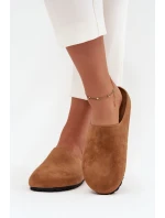 Dámské pantofle na platformě Camel model 21709411 - Boto