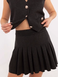 Spódnica DHJ SD model 21798068 ciemny szary - FPrice