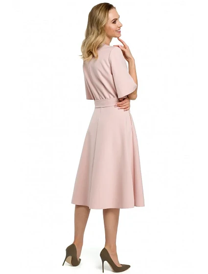 model 18001828 Šaty pudrové - Moe