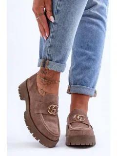 Poltopánky na podpätku model 186416 Step in style