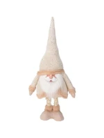 ZLATÉ MEDVEDE NA TELESKOPICKÝCH NOHÁCH 30X18X100CM ZLATÉ