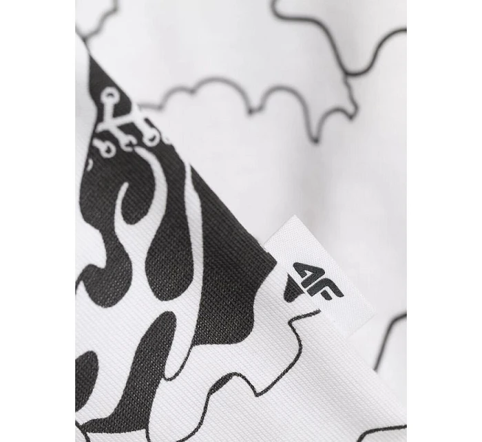 Dívčí tričko oversize s potiskem model 21816830 - 4F