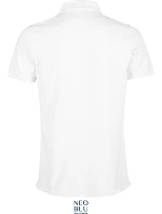 Men Pánské piqué polo  white model 22500552 - NEOBLU