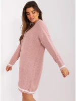 Sukienka BA SK jasny różowy model 19001792 - FPrice Sukienka BA SK jasny różowy model 19001792 - FPrice