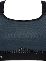 Športová podprsenka 0020129 čierno-tyrkysová - Selmark