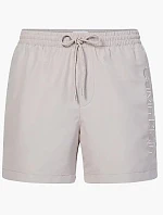 Pánske kúpacie kraťasy - KM00718 ABM - béžová - Calvin Klein