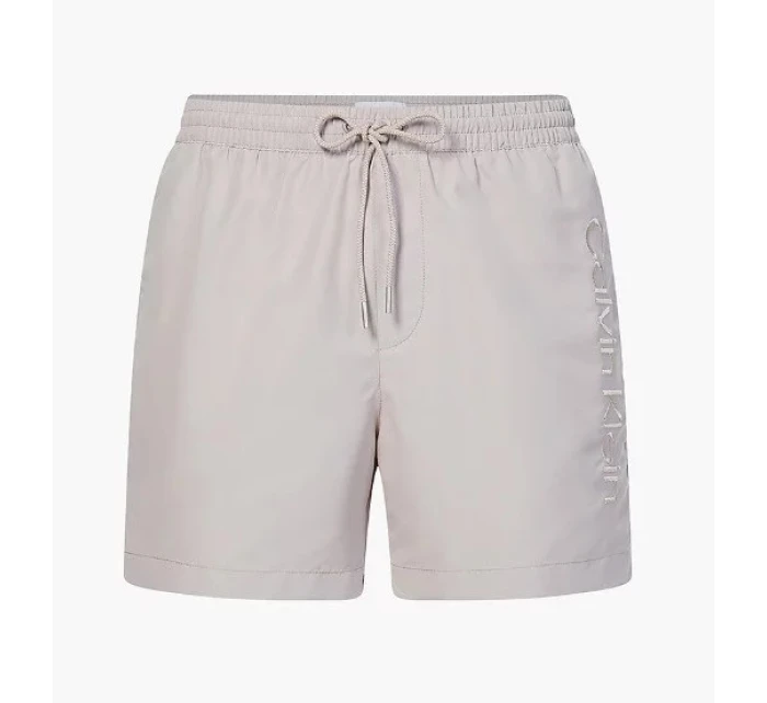 Pánske kúpacie kraťasy - KM00718 ABM - béžová - Calvin Klein