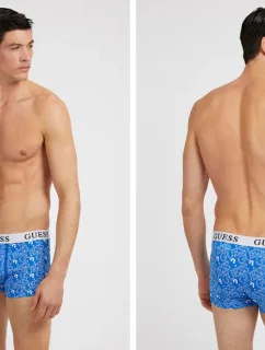 Pánske boxerky U3GG25K6YW0 P7FK biela-oranžová-modrá - Guess