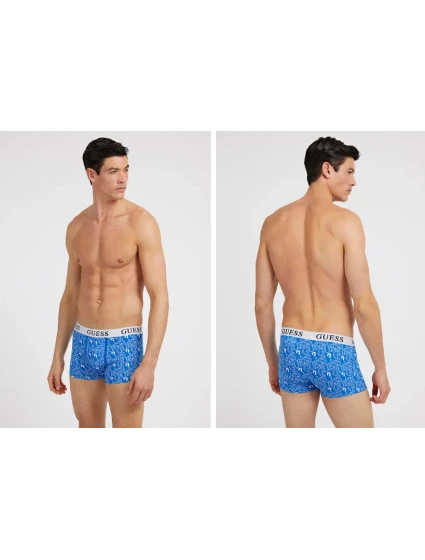 Pánske boxerky U3GG25K6YW0 P7FK biela-oranžová-modrá - Guess Pánske boxerky U3GG25K6YW0 P7FK biela-oranžová-modrá - Guess