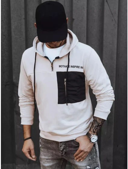 Pánská velbloudí mikina Dstreet model 21966811 - FashionStreet