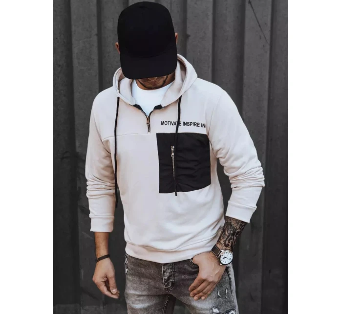 Pánská velbloudí mikina Dstreet model 21966811 - FashionStreet