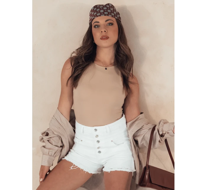 Dámské šortky white Dstreet model 21977916 - FashionStreet