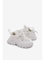 Buty Sportowe Sneakersy Dziecięce Białe Tilvianea Buty Sportowe Sneakersy Dziecięce Białe Tilvianea