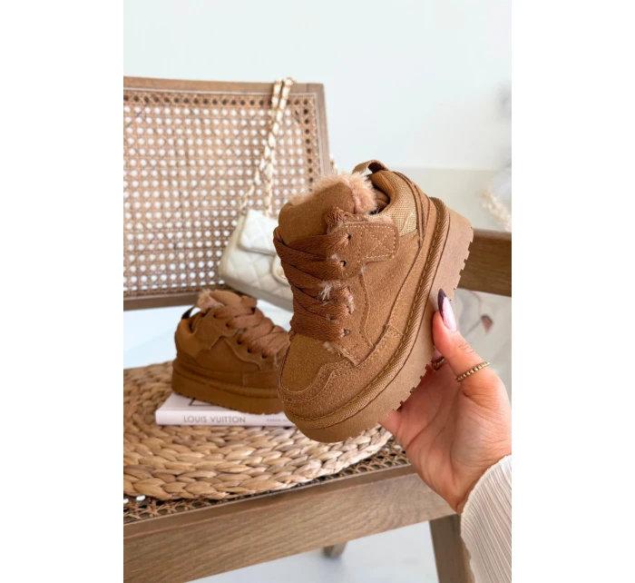 Dětské tenisky s podšívkou Camel model 21718540 - Boto Dětské tenisky s podšívkou Camel model 21718540 - Boto