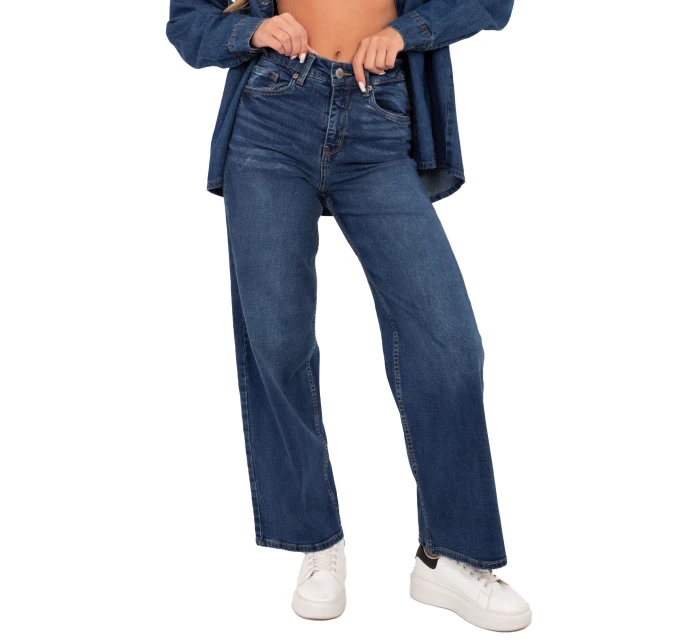 Nohavice D85083BI62544D295 tmavomodré Nohavice D85083BI62544D295 tmavomodré