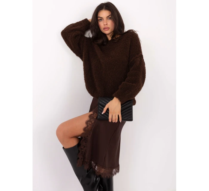 Sveter IT SW 72806.75 tmavohnedý