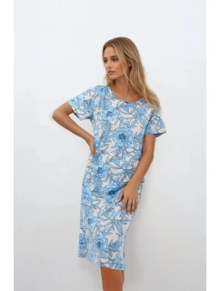 Nočná košeľa Blue Peony - Momenti Per Me