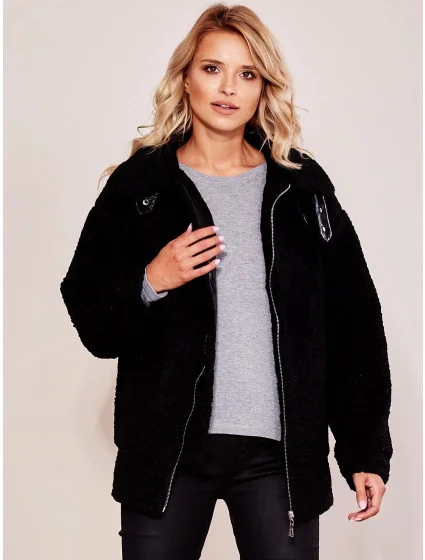 Dámska bunda z umelej kožušiny 4221 - FPrice