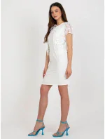 Dámske šaty LK SK 509281 36X ecru - FPrice