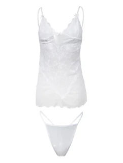 Dámsky set Stacy white - DKaren