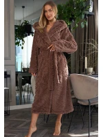 Dámsky župan 2402 hnedý - L&L