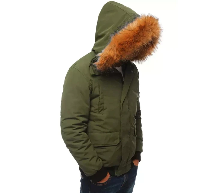 Pánská zimní bunda zelená Dstreet model 21963908 - FashionStreet