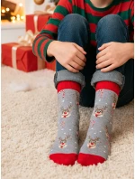 Ponožky Vánoční a model 21441983 - Milena Ponožky Vánoční a model 21441983 - Milena