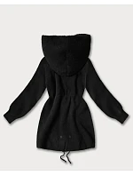 Černá vlněná bunda typu alpaka model 21486703 - MHM