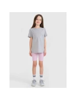 Dievčenské jednofarebné tričko 4F 4FJWSS25TTSHF2177-27M Dievčenské jednofarebné tričko 4F 4FJWSS25TTSHF2177-27M