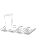 DRY PAD SHOESHINE DRY PAD BLACK PROSPERPLAST detské