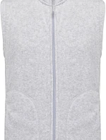 Kariban K 913 Mikrofleecová vesta „Luca“ 20.K913 ash heather