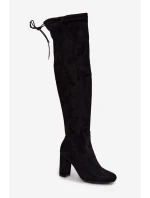 Kozaki Damskie Na Słupku Czarne Xamarin