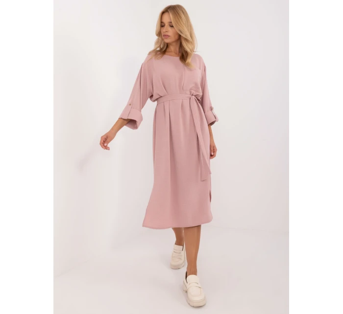 Šaty LK SK 509694.61 tmavoružové